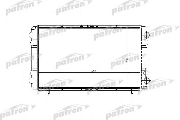 PRS3200 Patron radiador de esfriamento de motor