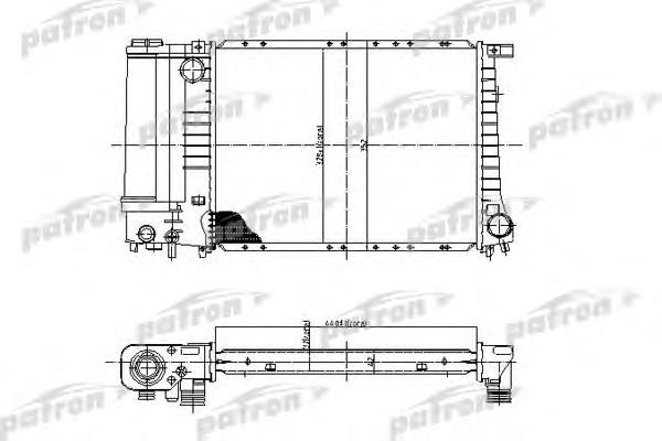 PRS3400 Patron radiador de esfriamento de motor