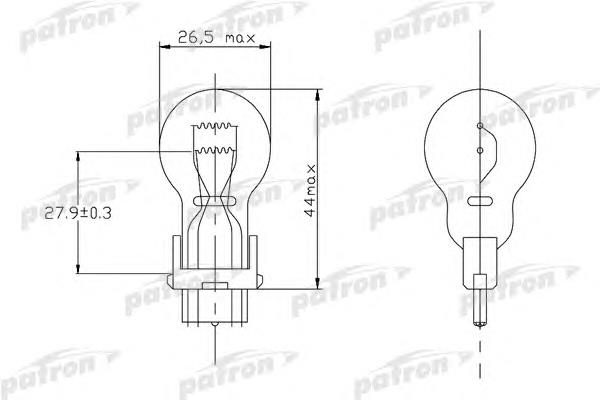 Лампочка PLP277W Patron