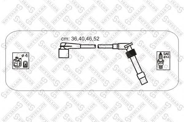 1038460SX Stellox fios de alta voltagem, kit