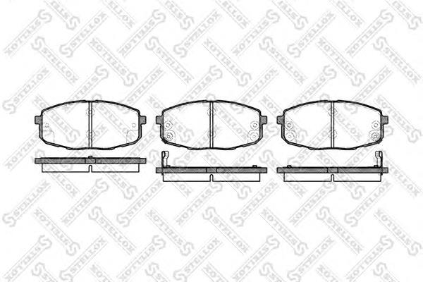 Колодки Stellox 1049002SX цена, от 14.25 USD