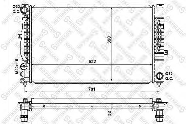 Radiador de esfriamento de motor Dolphin DAAU929A preço, a partir de 88,01 USD
