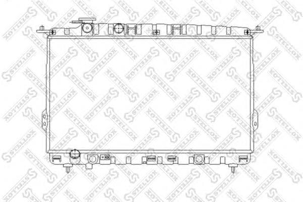 1025344SX Stellox radiador de esfriamento de motor