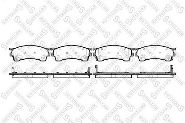 Колодки Stellox 426004SX цена, от 20.23 USD