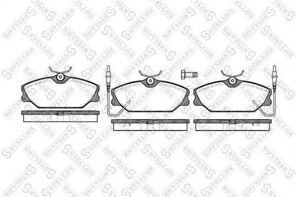 219002BSX Stellox sapatas do freio dianteiras de disco