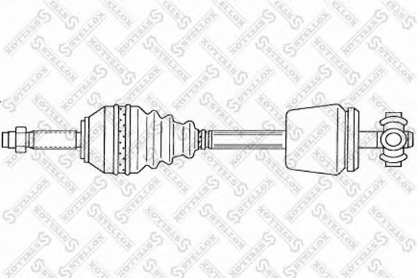 Привод передний левый Stellox 1581766SX цена, от 66.20 USD