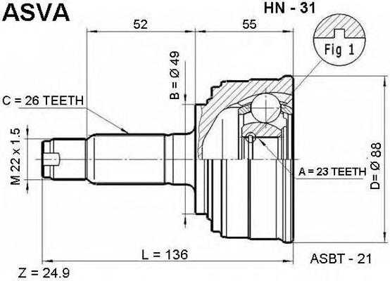 Граната колесная HDK HO31 цена, от 33.38 USD