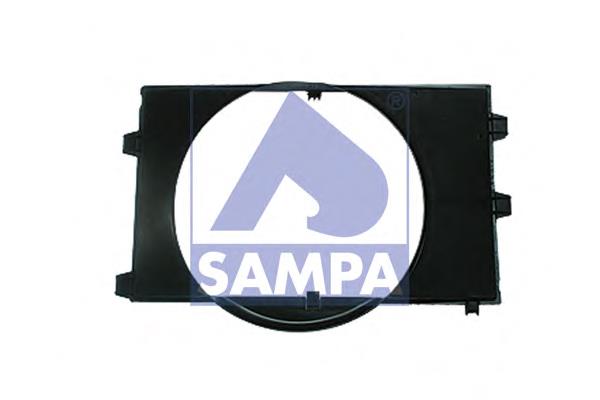 Difusor do radiador de esfriamento 201395 Sampa Otomotiv‏