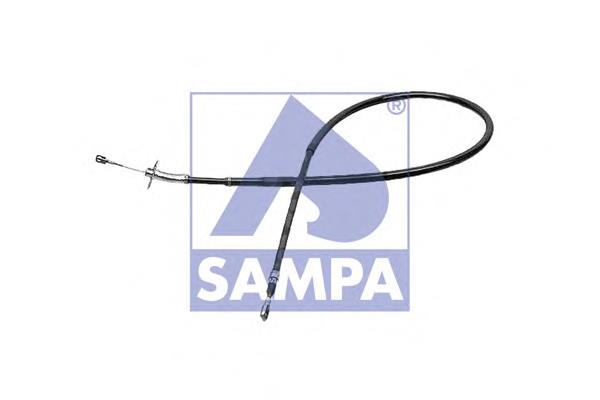 201374 Sampa Otomotiv‏ cabo do freio de estacionamento traseiro direito