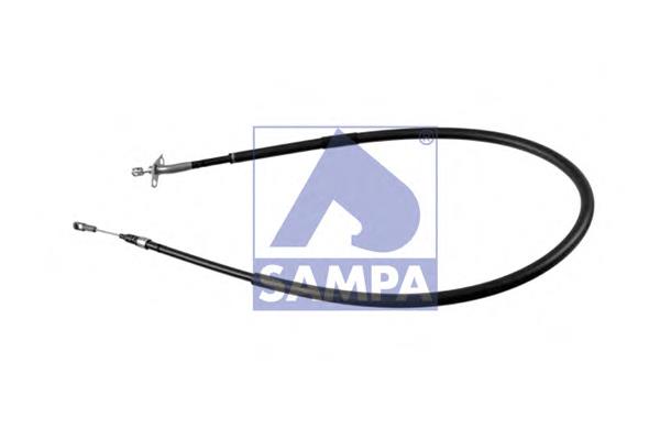 200291 Sampa Otomotiv‏ cabo do freio de estacionamento traseiro direito