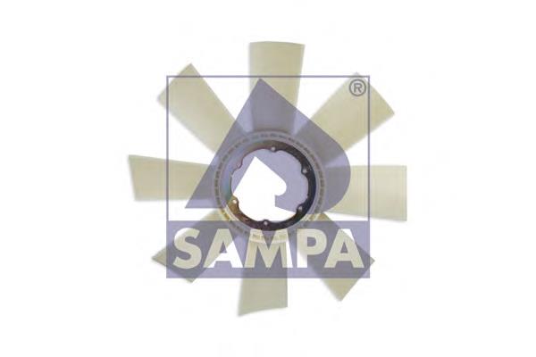 051030 Sampa Otomotiv‏ ventilador (roda de aletas do radiador de esfriamento)