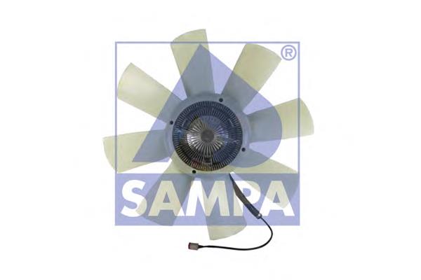 041.414 Sampa Otomotiv‏ ventilador (roda de aletas do radiador de esfriamento)