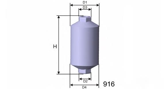 E506 Misfat топливный фильтр