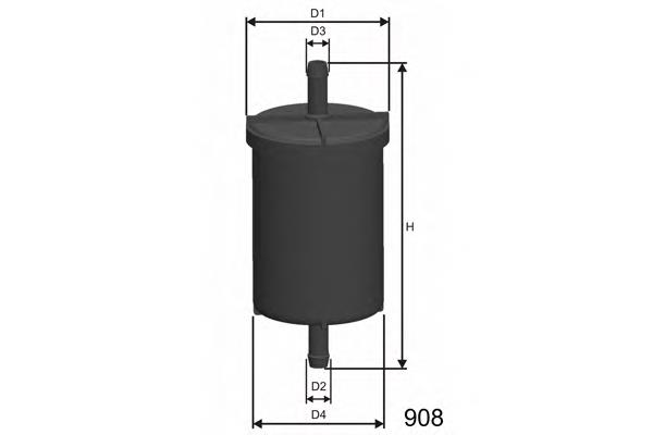 E562 Misfat filtro de combustível