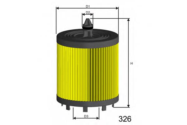 L024 Misfat filtro de óleo