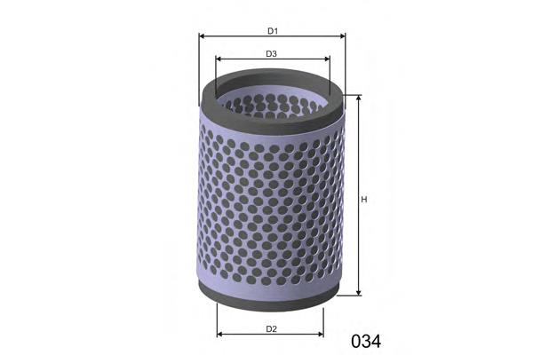 R061 Misfat filtro de ar