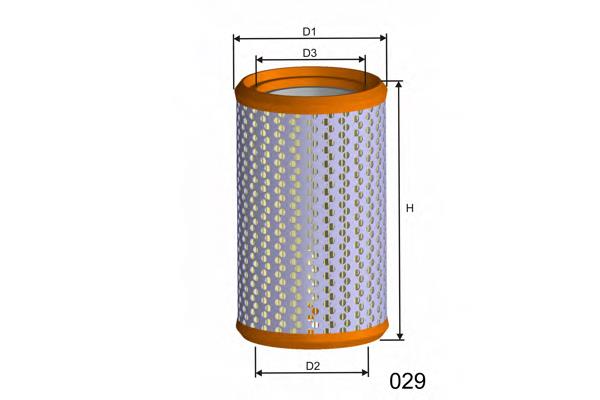 R228 Misfat filtro de ar