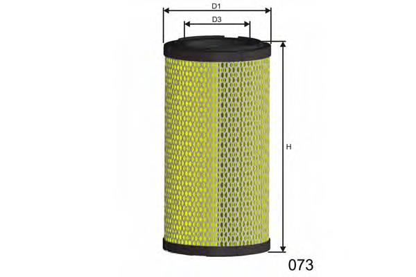 R357 Misfat filtro de ar