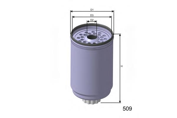 M371 Misfat filtro de combustível