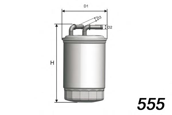 M518 Misfat filtro de combustível