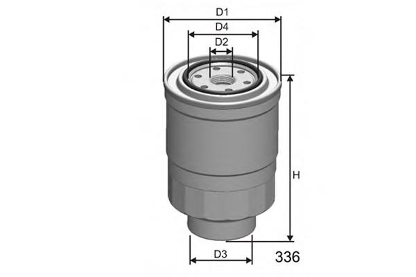 M411 Misfat filtro de combustível