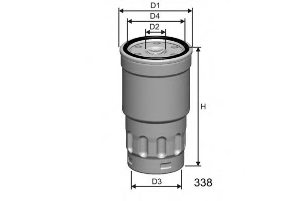 Топливный фильтр M413 Misfat