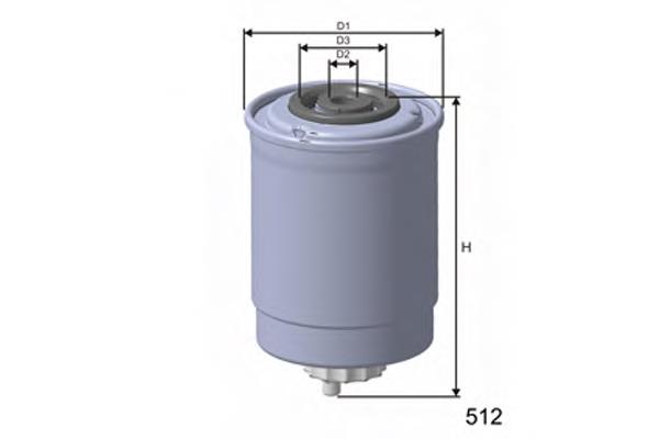 M401 Misfat filtro de combustível