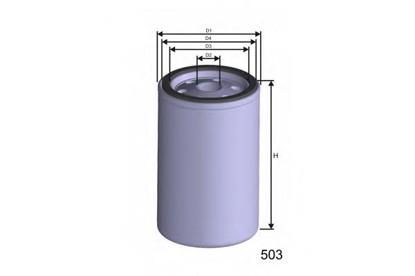 M329 Misfat filtro de combustível