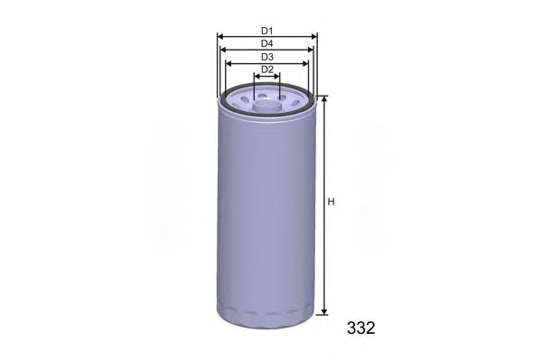 Z410 Misfat filtro de óleo