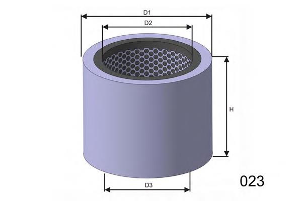 R065 Misfat filtro de ar