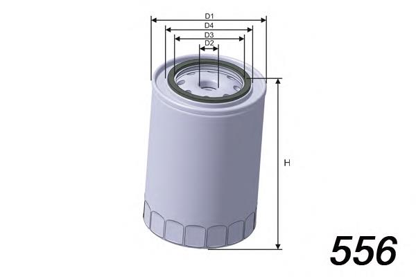 Z639 Misfat filtro de óleo