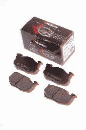 Sapatas do freio traseiras de disco Peugeot 206 2A/C