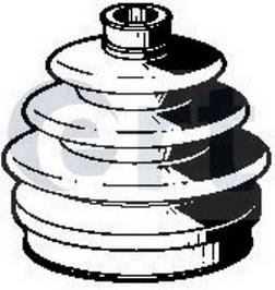 500359 ERT bota de proteção interna de junta homocinética do semieixo dianteiro