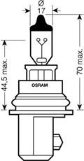 Лампочка ближнего света Osram 9004 цена, от 2.45 USD