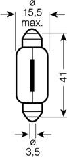 Лампочка накаливания Osram 6476 цена, от 0.68 USD