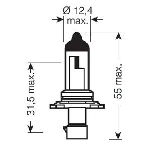 Купить 9006XS Osram Лампочка галогенная