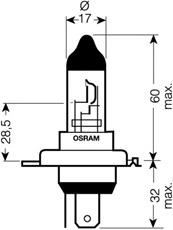 64194 Osram Лампочка дальнего света