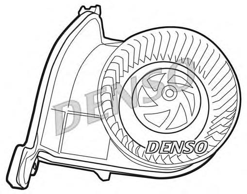 DEA23002 Denso motor de ventilador de forno (de aquecedor de salão)