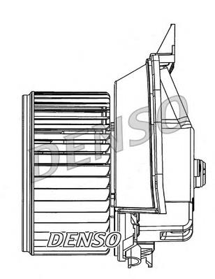 DEA09203 Denso motor de ventilador de forno (de aquecedor de salão)