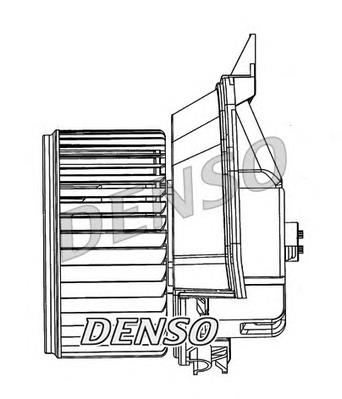 Motor de ventilador de forno (de aquecedor de salão) para Peugeot Bipper (A)