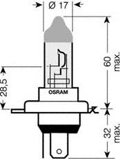 64193ULT-HCB Osram lâmpada halógena