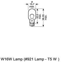 921-02B Osram lâmpada