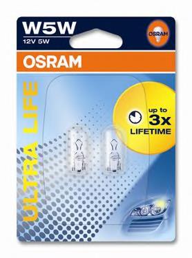 Лампочка плафона освещения салона/кабины Osram 2825ULT02B