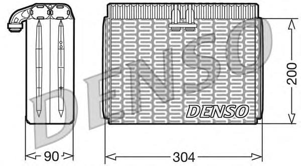 6025371589 Renault (RVI) vaporizador de aparelho de ar condicionado