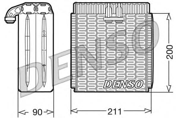 Vaporizador de aparelho de ar condicionado para Iveco Daily 