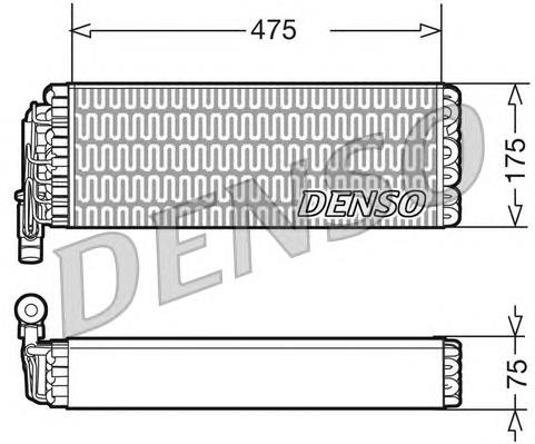 504154616 Iveco vaporizador de aparelho de ar condicionado