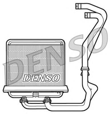 DRR12006 Denso radiador de forno (de aquecedor)