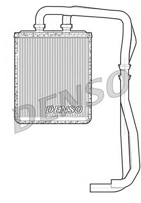 DRR12011 Denso radiador de forno (de aquecedor)