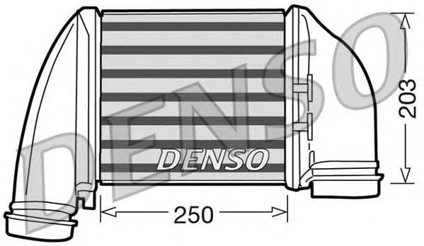 DIT02010 Denso интеркулер