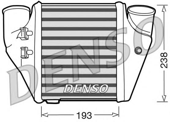 Radiador de intercooler DIT02006 Denso